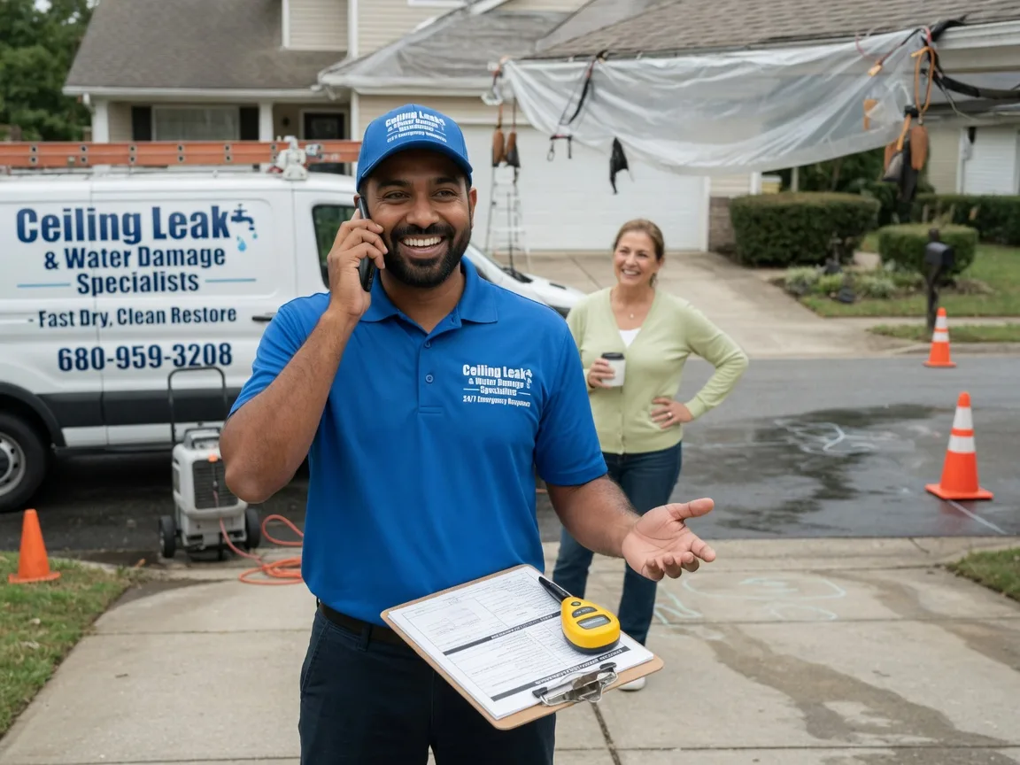 Ceiling Leak Cleanup Salem, UT FAQs